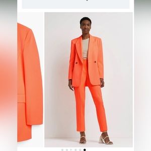 River Island -Structured Double Breasted Blazer